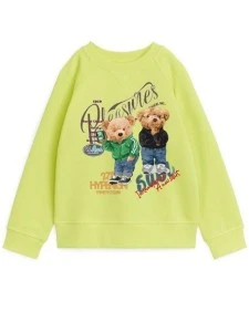 Stylish and Cozy Boys Digital Printed Sweatshirt for Winter BEAR GREEN Stylish and Cozy Boys Digital Printed Sweatshirt for Winter BEAR GREEN