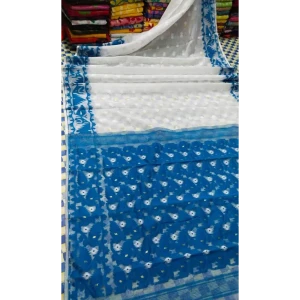 Handloom Dhakai Jamdani Saree Cotton