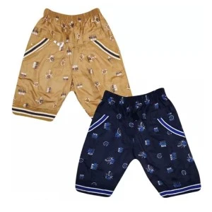 Boys Cotton Shorts Pack of 2 Boys Cotton Shorts Pack of 2
