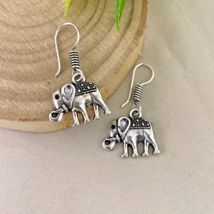Oxidised Silver Plated Earrings Oxidised Silver Plated Earrings