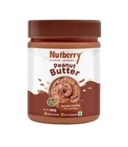 NUTBERRY PEANUT BUTTER CHOCOLATE CRUNCHY 400GM JAR