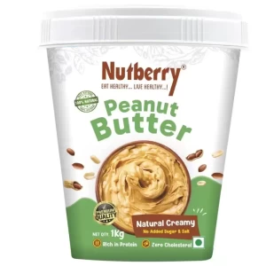 Nutberry Peanut Butter Creamy Natural 1 kg Nutberry Peanut Butter Creamy Natural 1 kg