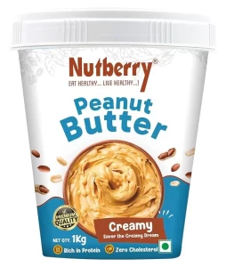 Nutberry Peanut Butter Creamy 1KG in Bucket Nutberry Peanut Butter Creamy 1KG in Bucket