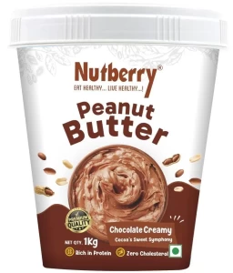 Nutberry Peanut Butter Creamy Chocolate 1kg in Bucket Nutberry Peanut Butter Creamy Chocolate 1kg in Bucket