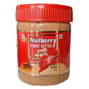 Nutberry Peanut Butter creamy 200 gm jar Nutberry Peanut Butter creamy 200 gm jar