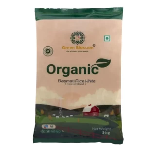Organic Basmati Rice White 1 Kg Organic Basmati Rice White 1 Kg