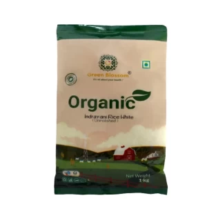 Organic Indrayani Rice White 1Kg Organic Indrayani Rice White 1Kg