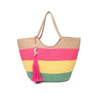 Colourfull Jute Tote Bag Colourfull Jute Tote Bag