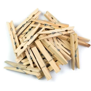 Cloth Pegs Bamboo Pack of 20