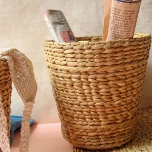 Water Reed Kauna Grass Basket Water Reed Kauna Grass Basket