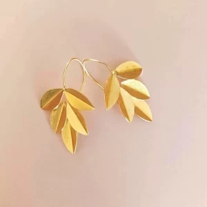 Leaves - Metal Earrings Leaves - Metal Earrings