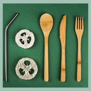 Bamboo Travel Cutlery Set Bamboo Travel Cutlery Set