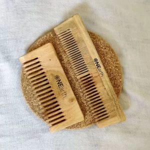 Detangling Shower Comb wide tooth 2 in 1 comb