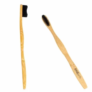 Bamboo Toothbrush - Pack of 2 Charcoal