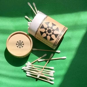 Bamboo Cotton Ear Swabs Pack of 1 200 buds Bamboo Cotton Ear Swabs Pack of 1 200 buds