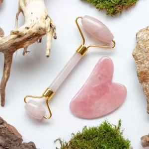 Rose Quartz Gua Sha Massager