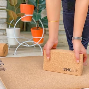 Yoga Block Brick - Cork Pack of 1 Yoga Block Brick - Cork Pack of 1