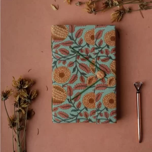 Recycled Paper Vintage Journal GREEN - Jumbo Recycled Paper Vintage Journal GREEN - Jumbo
