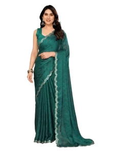 TAPI Rama PRITED SAREE WITH GOTTA PATTI WORK TAPI Rama PRITED SAREE WITH GOTTA PATTI WORK