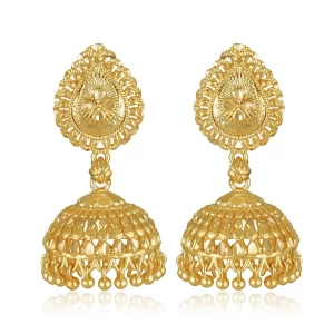 Shimmering Bejeweled Jhumki Jhumka Earring for Women and Girls