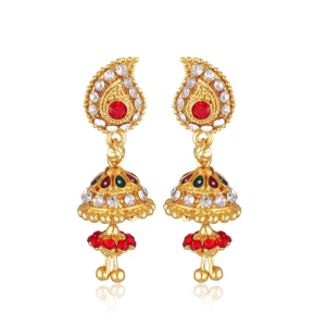 Alloy Fancy Womens Stone Jhumki Jhumka Earring for Women and Girls