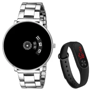 NEW GENERATION LED SPORTS Digital Silver smart Watch NEW GENERATION LED SPORTS Digital Silver smart Watch