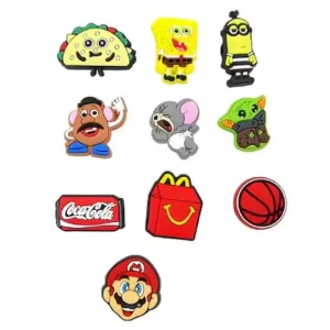 Child Favorites Shoe charms for Clog Shoes Pack of 10 Child Favorites Shoe charms for Clog Shoes Pack of 10