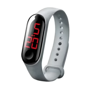 Kids Favorite Birthday Return Gift LED Watch- Pack of 1 Grey Kids Favorite Birthday Return Gift LED Watch- Pack of 1 Grey