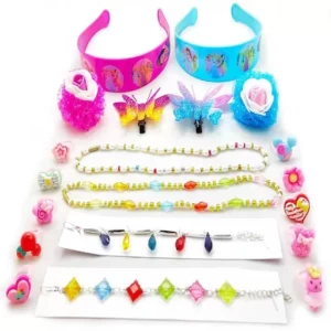 Dazzle Hair and Rings Combo for kids girls