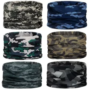 Sport Scarf 12 in 1 Sweatband Pack of 6 Sport Scarf 12 in 1 Sweatband Pack of 6