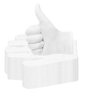 Paxcoo Medium White Cotton Gloves for Cosmetic Moisturizing Pack of 20 Pairs Paxcoo Medium White Cotton Gloves for Cosmetic Moisturizing Pack of 20 Pairs
