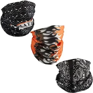 Unisex Multi-coloured Bandana Headband Neck Mask Pack of 6 Unisex Multi-coloured Bandana Headband Neck Mask Pack of 6