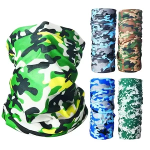 Aenon Fashion Unisex Multi-coloured Bandana Face Mask Pack of 6 Aenon Fashion Unisex Multi-coloured Bandana Face Mask Pack of 6