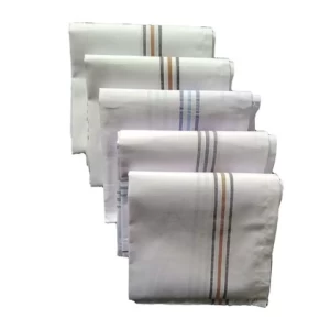 Generic Men White Handkerchiefs Pack of 5 Generic Men White Handkerchiefs Pack of 5