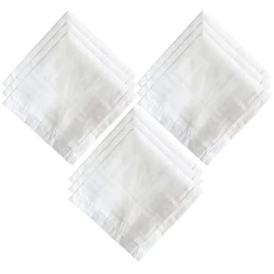 Aenon Fashion Is My Passion Men White Handkerchiefs Aenon Fashion Is My Passion Men White Handkerchiefs