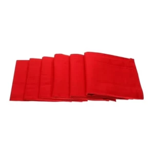 Fashion Is My Passion Men Red Handkerchiefs Pack of 6 Fashion Is My Passion Men Red Handkerchiefs Pack of 6