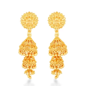 Gold Plated alloy jhumas Earring for Women