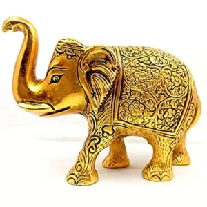 White Metal Elephant