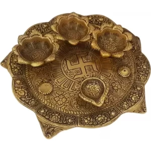 Swastik Pooja Thali Set