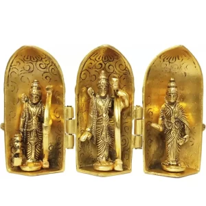 Brass Folding Ram Darbar Statue Brass Folding Ram Darbar Statue