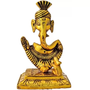 Trishul Pagdi Ganesh Statue Trishul Pagdi Ganesh Statue
