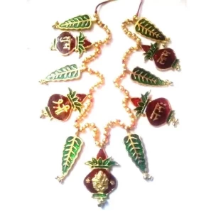 Golden Alimunium Decorative Toran