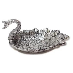 Silver Designer Dry Fruit Tray