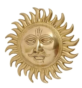 Sun Face Wall Hanging Idol
