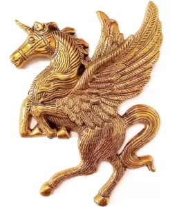 Metal Flying Unicorn Showpiece