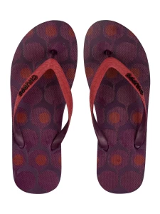 Onion Winter Maroon Lightweight Flipflop for Unisex