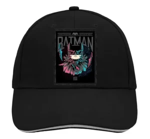 Best Cotton Batman cap with patch embroidery