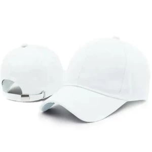 Casual Wear White Cap For Men and Women