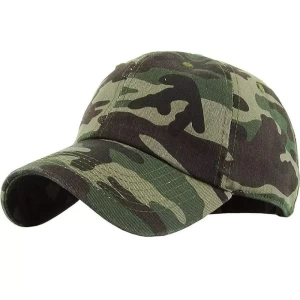 Classic Cotton Army Cap for Men