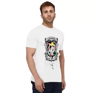 Casino A White Girl Print Tshirt For Men